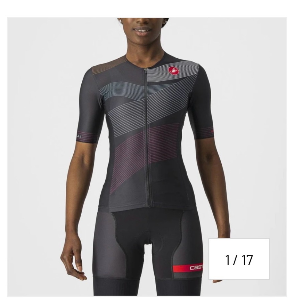 Castelli WOMEN FREE SPEED 2 SHORT SLEEVE TRIATHLON TOP / SHORT KIT MEDIUM NWOT